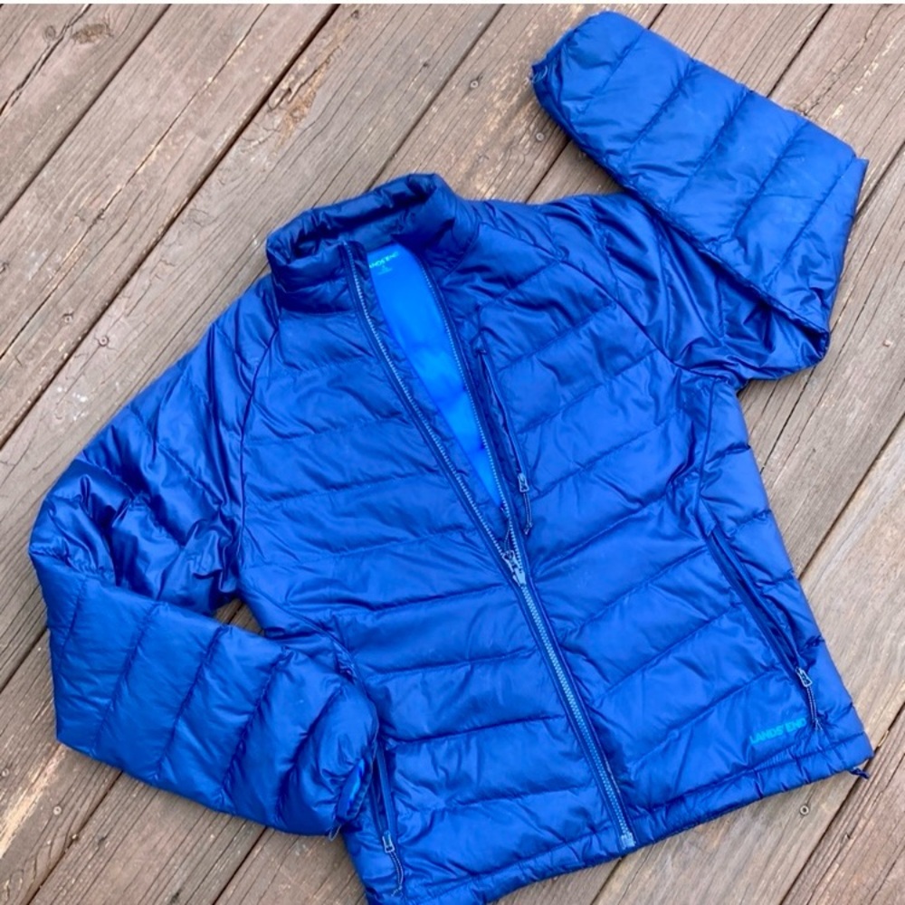 Lands' End Vibrant Blue Jacket